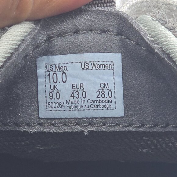 Vans Ultrarange Mens Size 10 Gray Athletic Shoes Lightweight Casual Sneakers - Picture 6 of 13